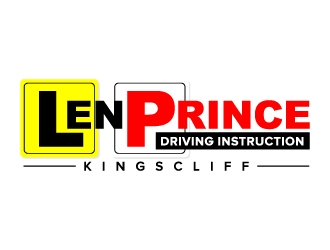Len Prince Driving Instruction Kingscliff logo design by jaize