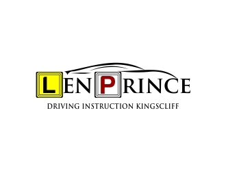 Len Prince Driving Instruction Kingscliff logo design by mckris