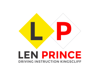 Len Prince Driving Instruction Kingscliff logo design by mutafailan