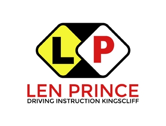 Len Prince Driving Instruction Kingscliff logo design by neonlamp