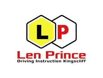 Len Prince Driving Instruction Kingscliff logo design by neonlamp