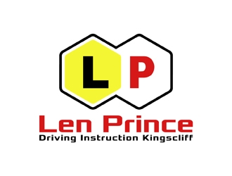 Len Prince Driving Instruction Kingscliff logo design by neonlamp