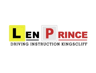 Len Prince Driving Instruction Kingscliff logo design by Vickyjames