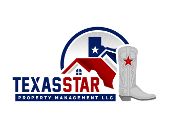 Texas Star Property Management LLC logo design by pakderisher