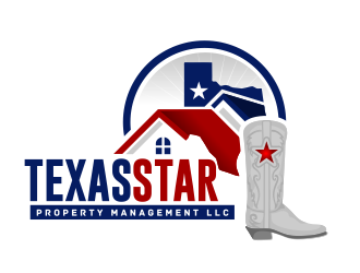 Texas Star Property Management LLC logo design by pakderisher