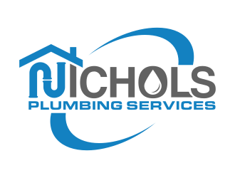 Nichols Plumbing Services logo design by Dakon