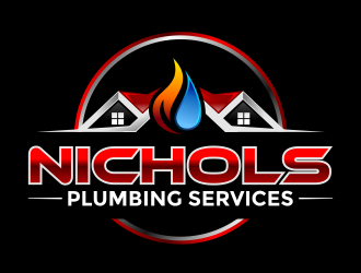 Nichols Plumbing Services logo design by ingepro