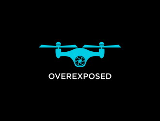 Overexposed logo design by hopee