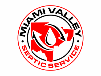 Miami Valley Septic Service logo design by agus