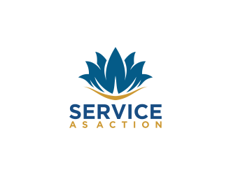 Service as Action logo design by Shina