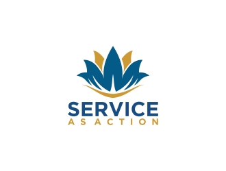 Service as Action logo design by Shina