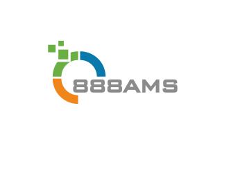 888AMS INC. logo design by YONK