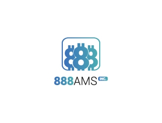 888AMS INC. logo design by blink