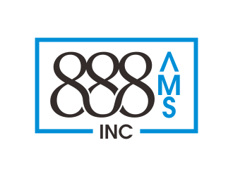 888AMS INC. logo design by qqdesigns
