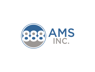 888AMS INC. logo design by akhi