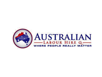 Australian Labour Hire q logo design by 35mm