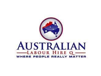 Australian Labour Hire q logo design by 35mm