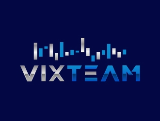 VIX TEAM logo design by akilis13