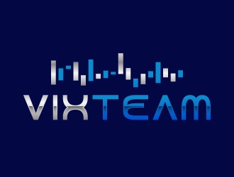 VIX TEAM logo design by akilis13