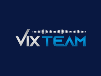 VIX TEAM logo design by ammad