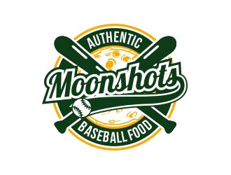 Moonshots logo design by MarkindDesign