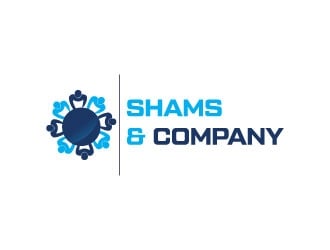 Shams & Company logo design by Erasedink