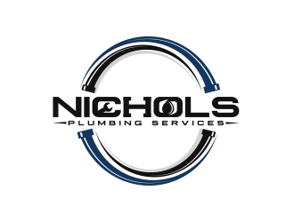 Nichols Plumbing Services logo design by Eliben