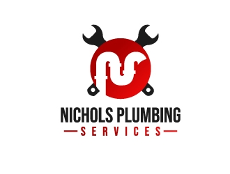 Nichols Plumbing Services logo design by blink