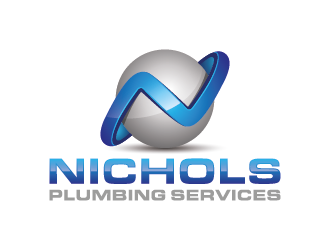 Nichols Plumbing Services logo design by mhala