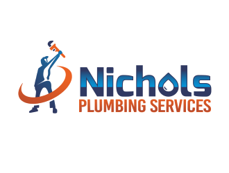 Nichols Plumbing Services logo design by YONK