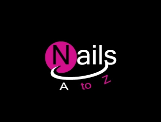 Nails A to Z logo design by samuraiXcreations
