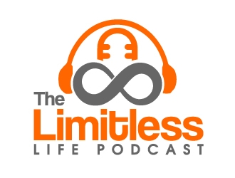 The Limitless Life Podcast logo design by ElonStark