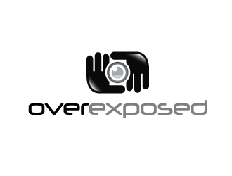 Overexposed logo design by Marianne
