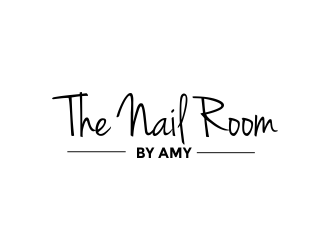The Nail Room by Amy logo design by Girly