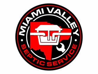 Miami Valley Septic Service logo design by agus