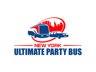 NEW YORK ULTIMATE PARTY BUS  logo design by ingepro