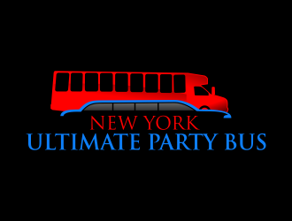 NEW YORK ULTIMATE PARTY BUS  logo design by ingepro