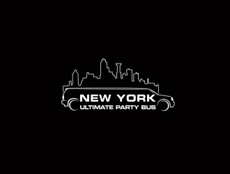 NEW YORK ULTIMATE PARTY BUS  logo design by dasam