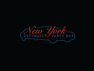 NEW YORK ULTIMATE PARTY BUS  logo design by fajarriza12