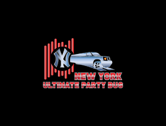 NEW YORK ULTIMATE PARTY BUS  logo design by nona