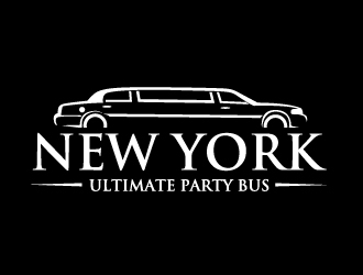 NEW YORK ULTIMATE PARTY BUS  logo design by ElonStark