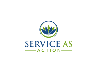 Service as Action logo design by ohtani15