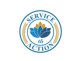 Service as Action logo design by Roma