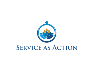 Service as Action logo design by ammad