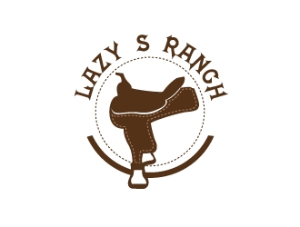 Lazy S Ranch logo design by harshikagraphics