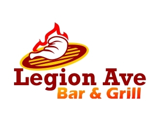 Legion Ave Bar & Grill logo design by mckris