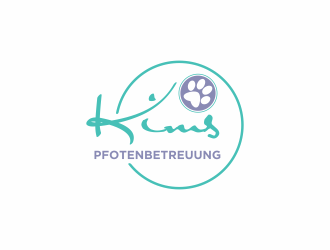 Kims Pfotenbetreuung logo design by ammad