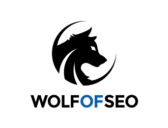 Wolf of SEO logo design by Girly