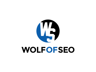Wolf of SEO logo design by Girly