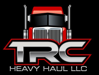 TRC Heavy Haul LLC logo design by Sorjen
